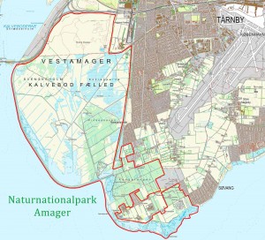 Forslag til rammerne for Naturnationalpark Amager. En opgradering af naturprioriteringen i den eksisterende Naturpark Amager